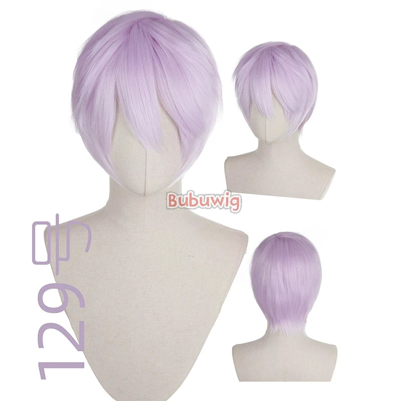 Bubuwig Synthetic Hair Short Straight Cosplay Wig – 70+ Colors, 12 Inch