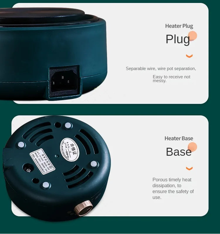 Smart Electric Hot Pot Cooker – Multi-Function Mini Steamer & Rice Cooker (EU Plug)