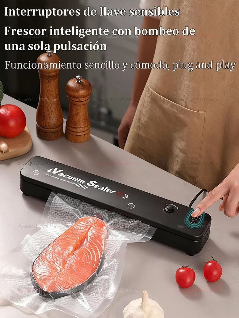 2026 Vacuum Sealer Machine | 2-in-1 Food Saver with Dual Modes – Keep Food Fresh Longer