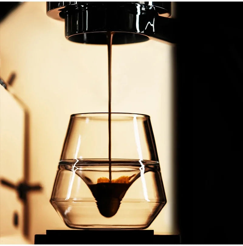 Glass Cup Double Wall Glass Coffee Mugs Borosilicate Glass Espresso Cups Professional Barista Accessories