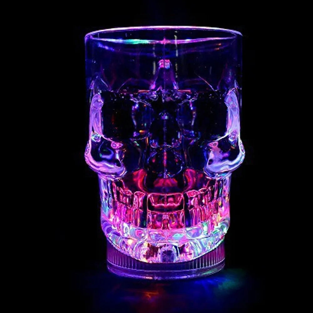 🌈 Inductive Rainbow LED Light-Up Beer Mug – Flashing Party Crystal Cup
