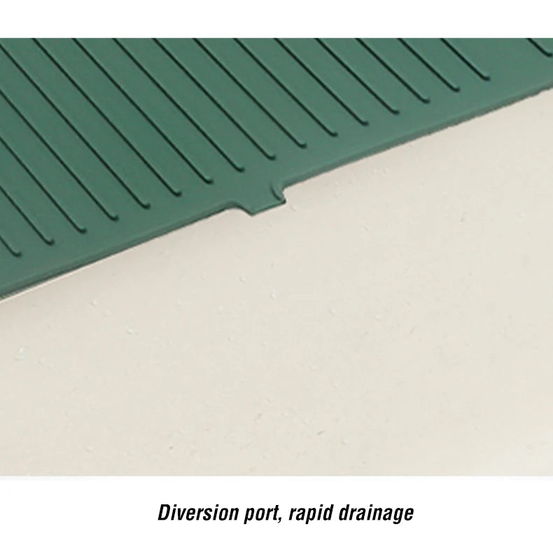 Silicone Faucet Drip Mat – Sink Splash Guard & Heat-Resistant Drain Pad for Kitchen and Bathroom