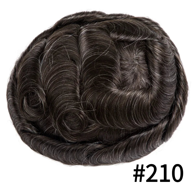 Men's Lace & PU Base Toupee | Australia Base Hair System for Men