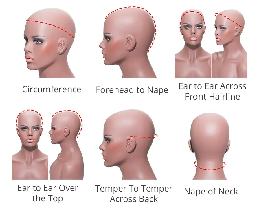 Lafino HD Transparent Lace Front Human Hair Wig (Body Wave, Remy Brazilian)