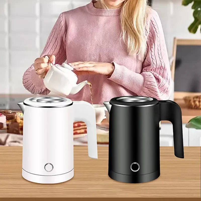 500ML Travel Electric Kettle – Portable Stainless Steel Water Boiler for Tea, Coffee & Camping