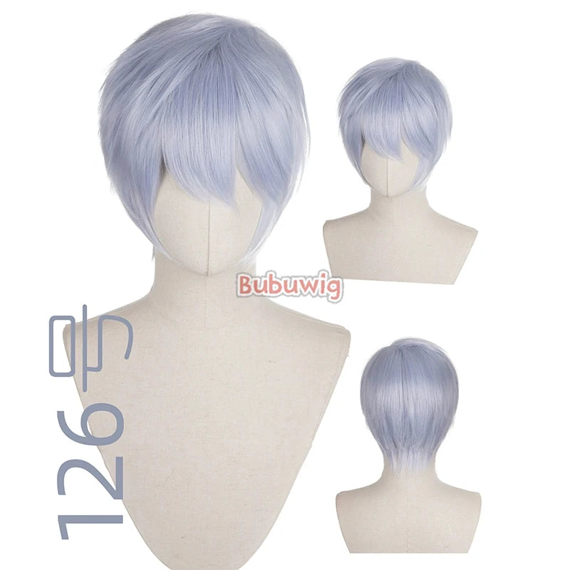 Bubuwig Synthetic Hair Short Straight Cosplay Wig – 70+ Colors, 12 Inch