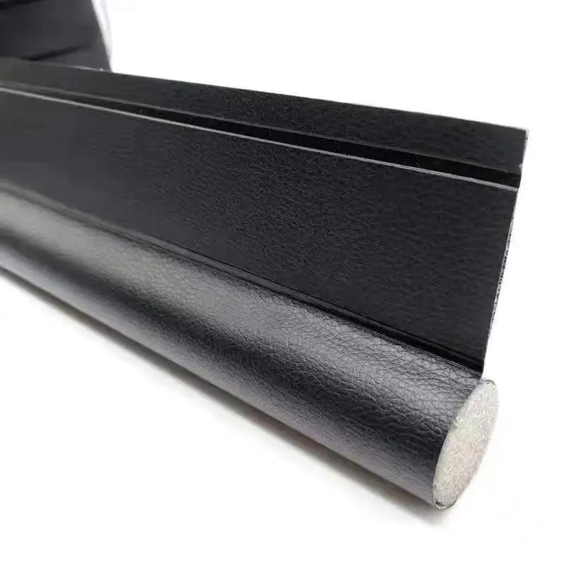 Adjustable Door Bottom Seal Strip | PU Leather Weather Blocker & Draft Stopper – Anti-Cold Gap Protector