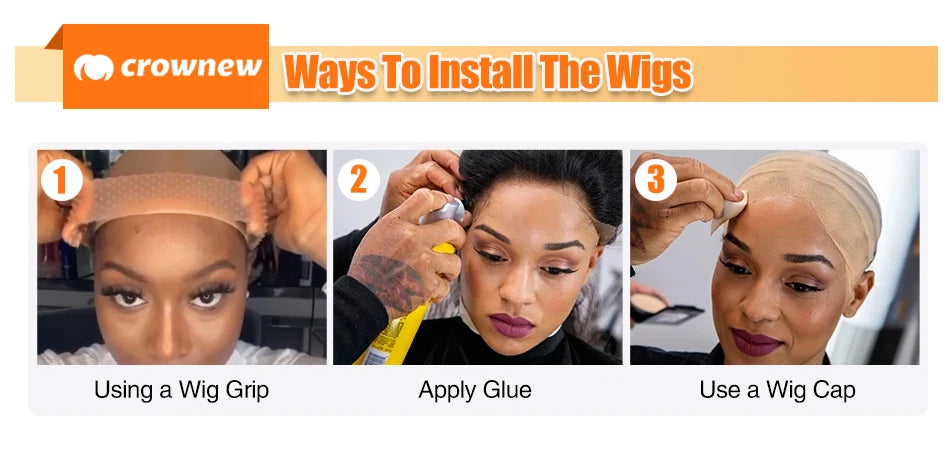 P1B-30 Ombre Body Wave 13x6 HD Lace Front Wig (Pre-Plucked, 200% Density) – Brazilian Remy Human Hair