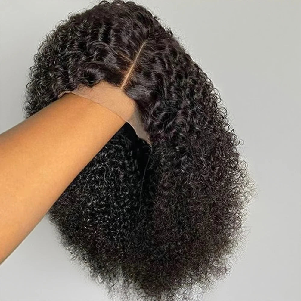 Glueless Deep Wave Bob Human Hair Wig 13x6 Lace Frontal (250% Density)