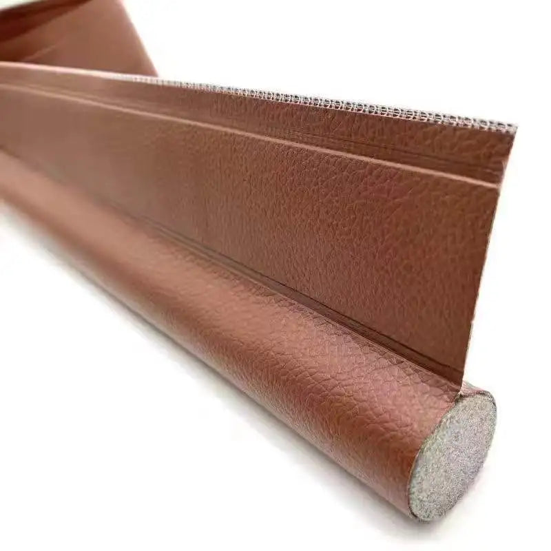 Adjustable Door Bottom Seal Strip | PU Leather Weather Blocker & Draft Stopper – Anti-Cold Gap Protector