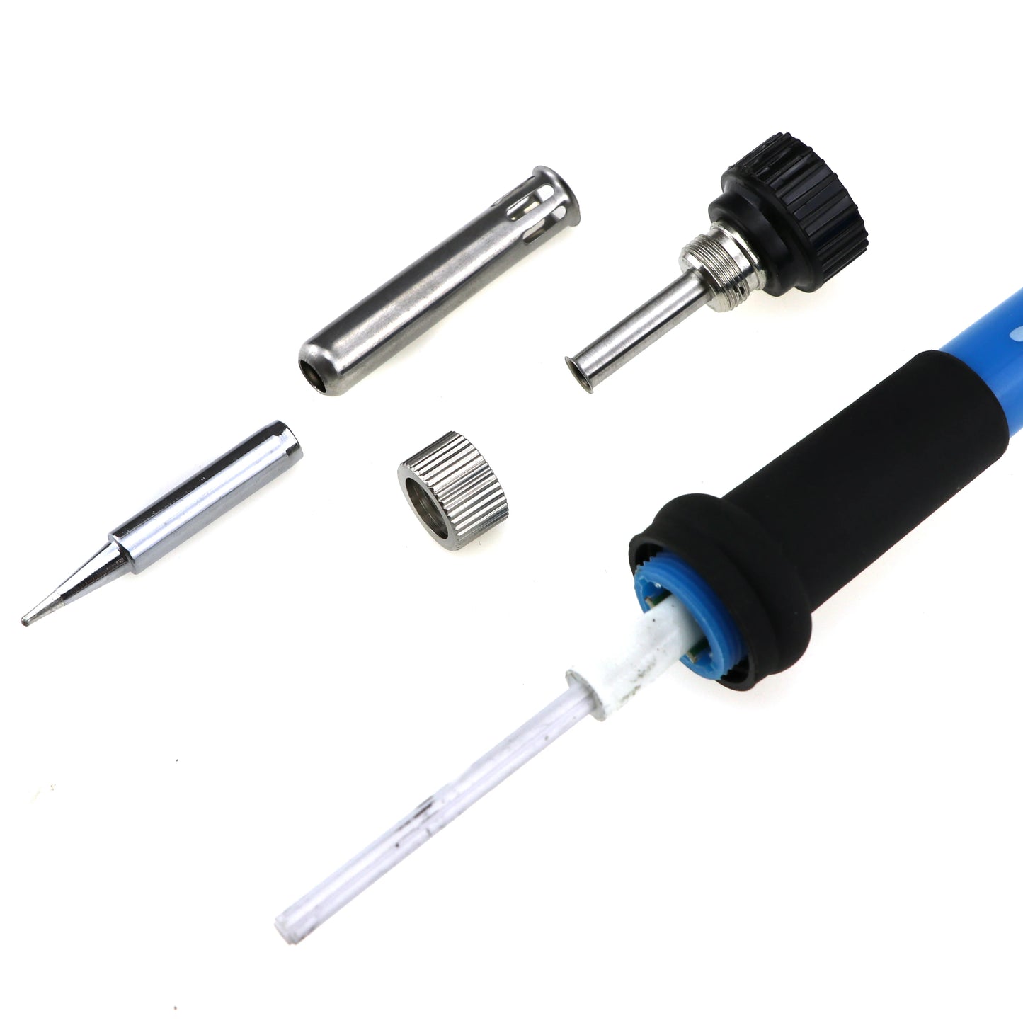 80W Electric Soldering Iron Kit – Adjustable Temperature Digital Welding Tool with Display & Multiple Tips
