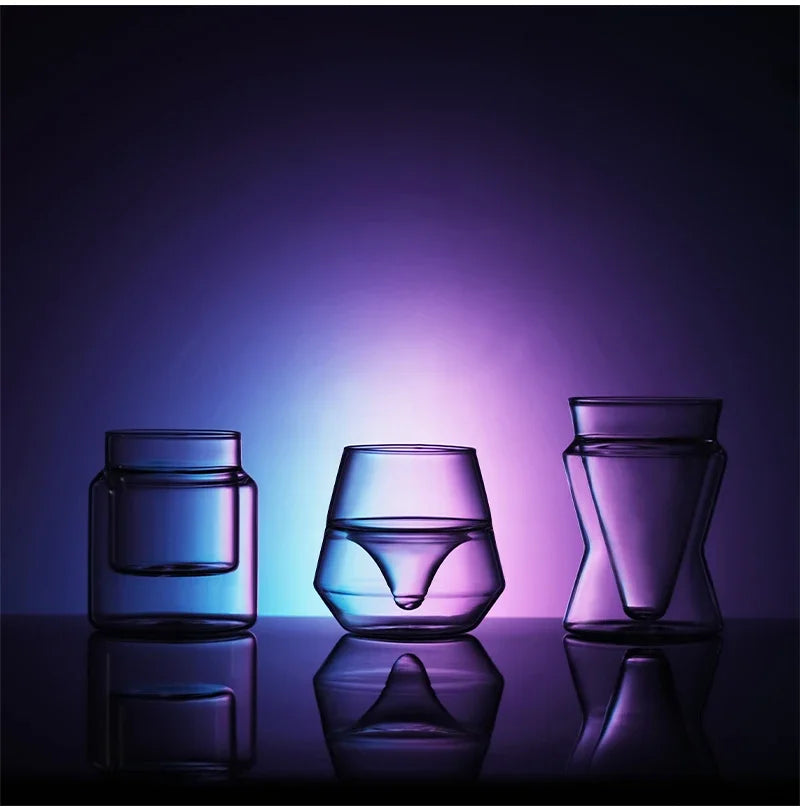 Glass Cup Double Wall Glass Coffee Mugs Borosilicate Glass Espresso Cups Professional Barista Accessories