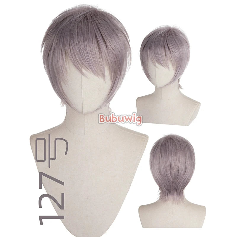Bubuwig Synthetic Hair Short Straight Cosplay Wig – 70+ Colors, 12 Inch