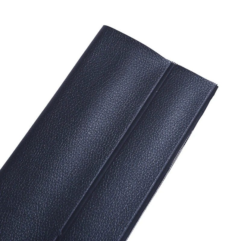 Adjustable Door Bottom Seal Strip | PU Leather Weather Blocker & Draft Stopper – Anti-Cold Gap Protector