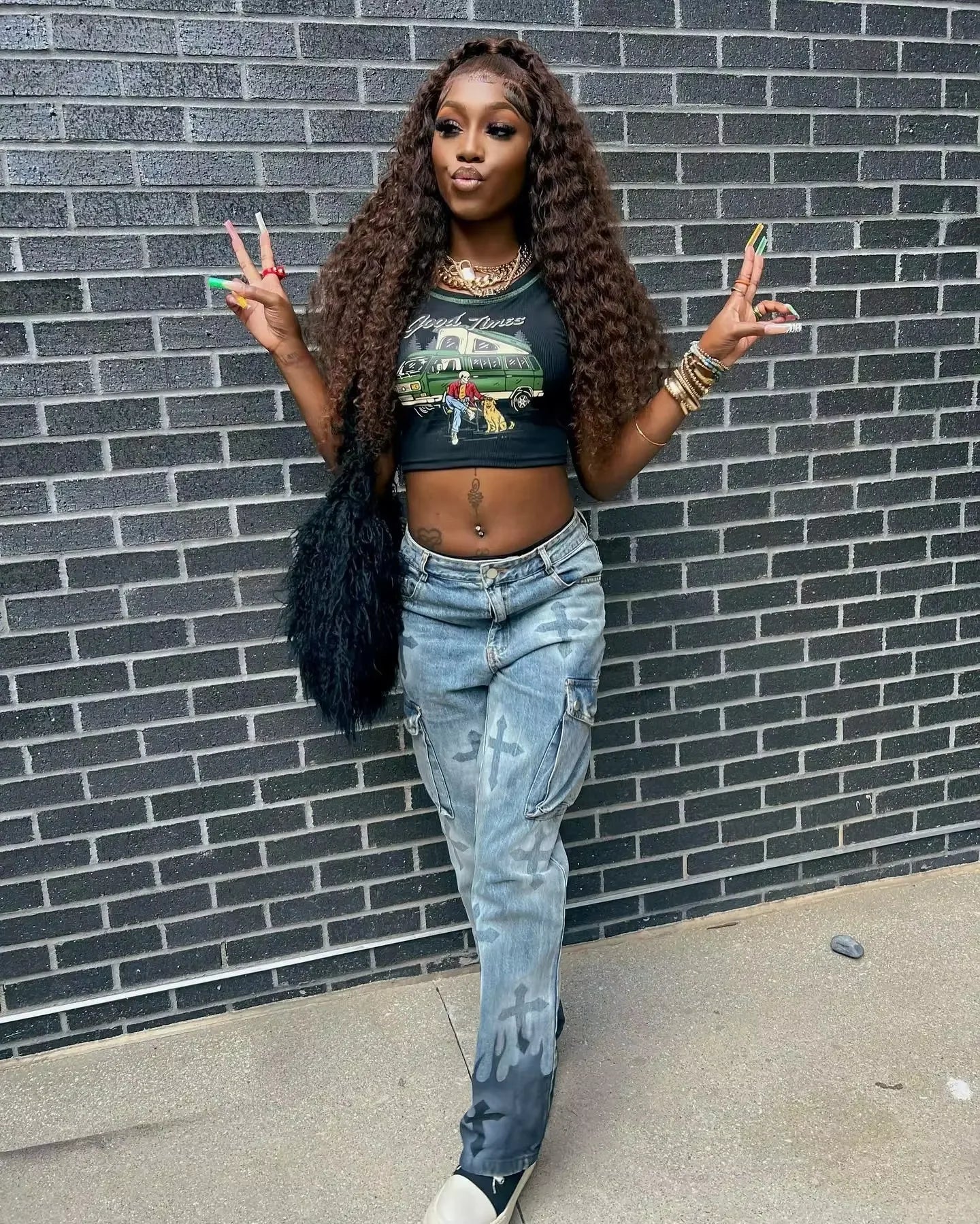 Deep Curly Chocolate Brown HD Lace Frontal Wig – 13x4 / 13x6 Virgin Brazilian Human Hair (30–36 Inch)
