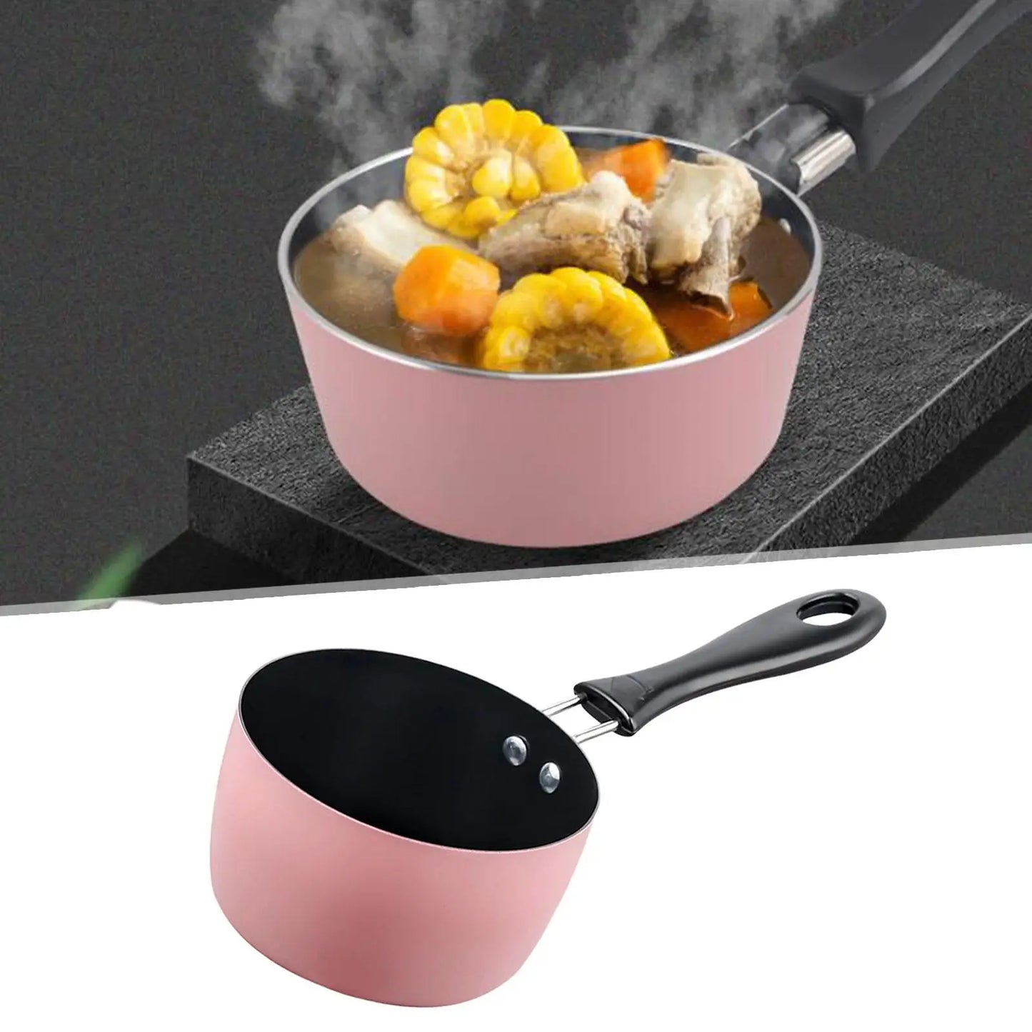 Milk Pan – Multifunctional Nonstick Saucepan for Gas & Induction Cooking