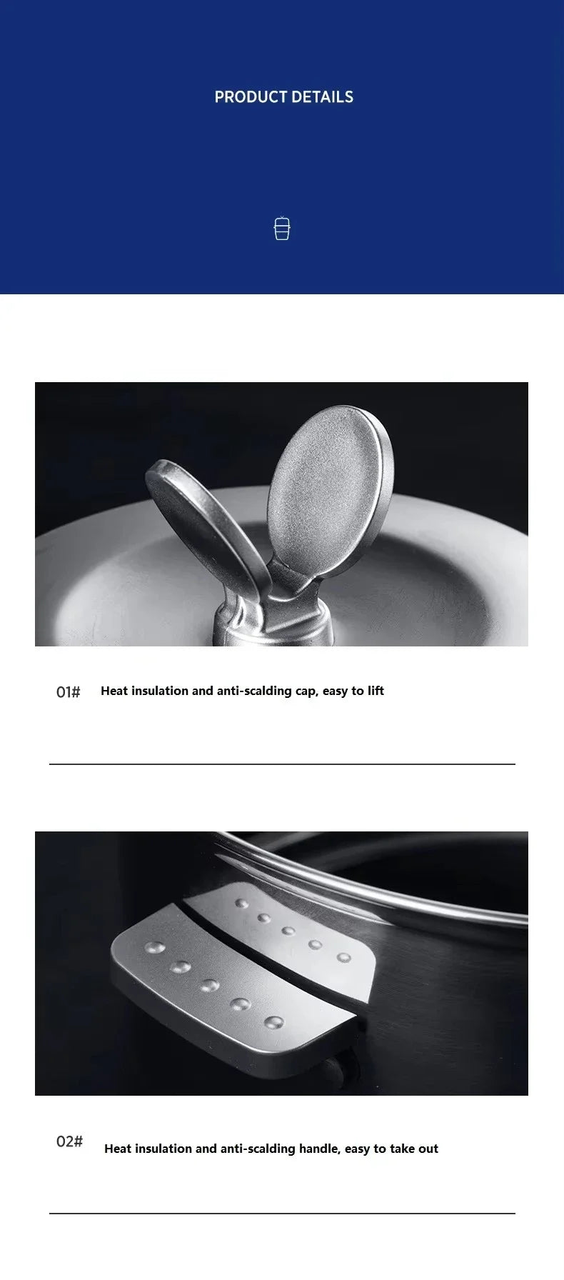Electric Double-Layer Egg Cooker – Stainless Steel Egg Boiler Steamer
