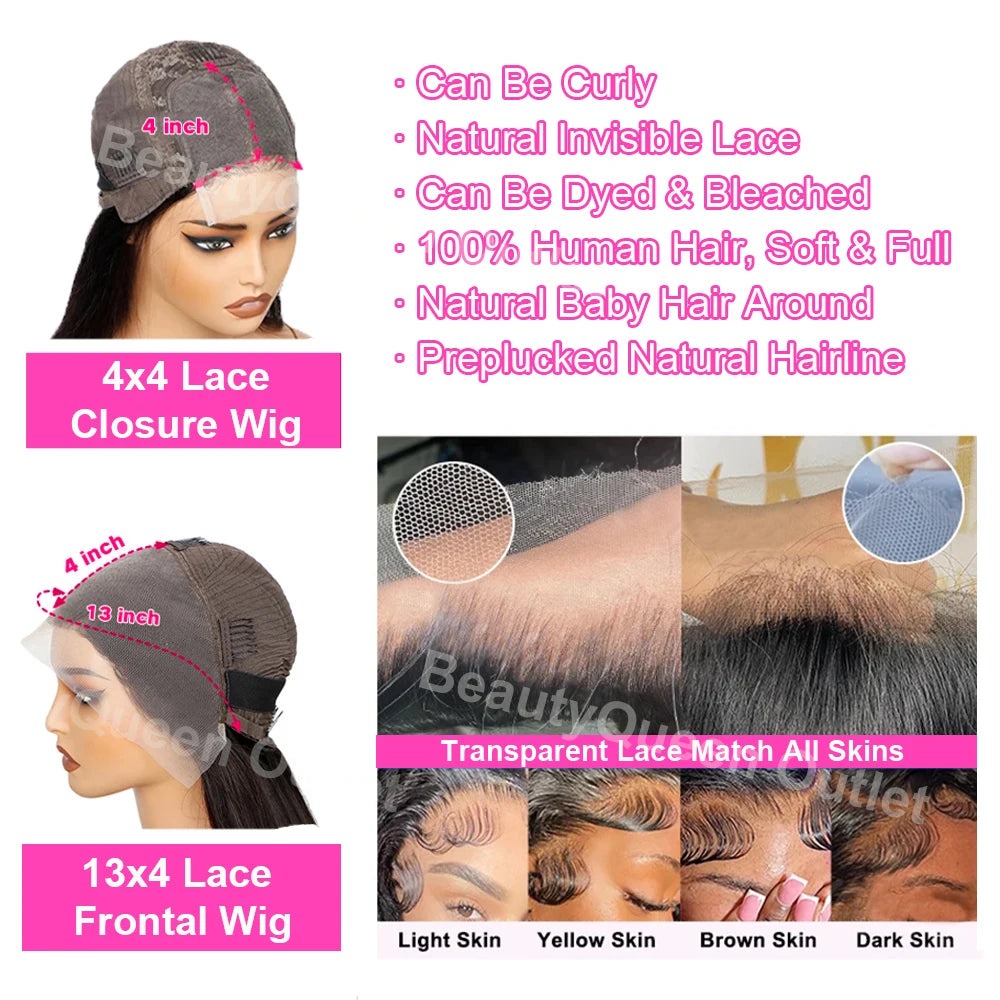 Happy Monday #4 Chocolate Brown Kinky Curly Bob Wig – 13x4 HD Transparent Lace Front, Deep Wave Remy Human Hair (Pre-plucked)