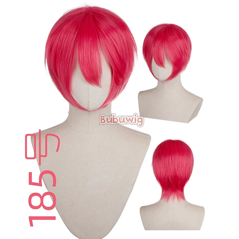 Bubuwig Synthetic Hair Short Straight Cosplay Wig – 70+ Colors, 12 Inch