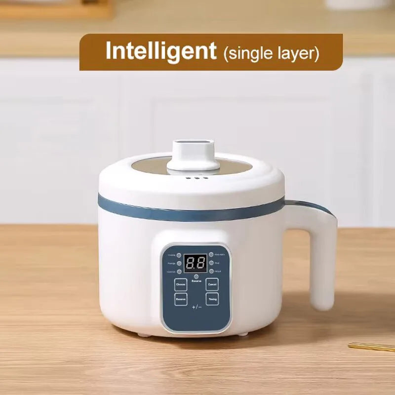 Electric Hot Pot Cooker – Non-Stick Multifunction Rice & Soup Maker for 1–2 People