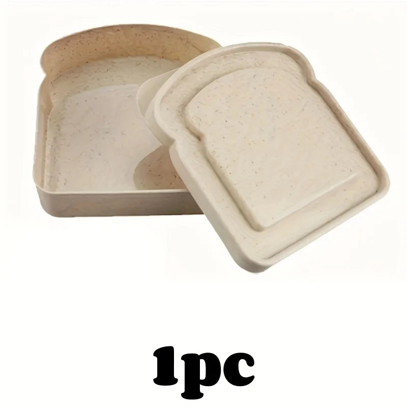 Reusable Bento Sandwich Box – BPA-Free Stackable Lunch Container with Lid