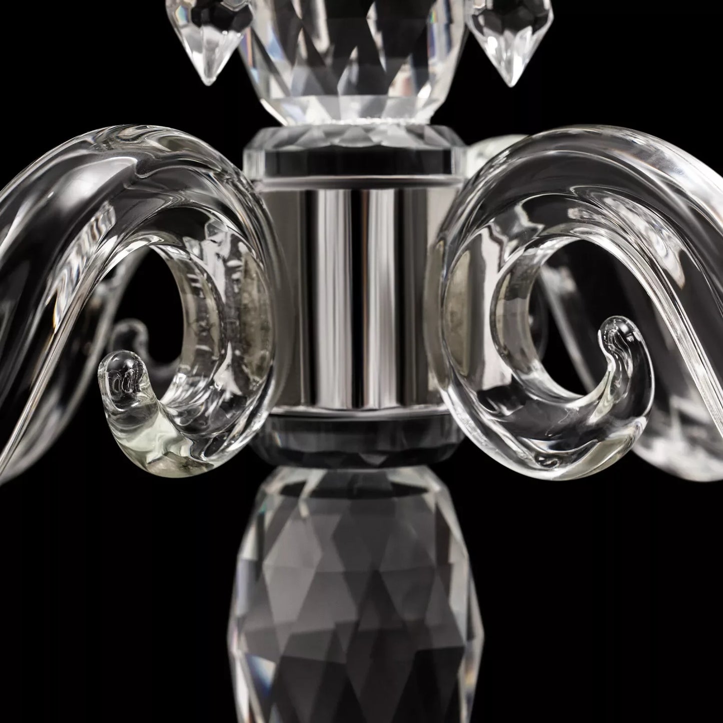 5-Arm Crystal Candle Holder Centerpiece – Elegant Candelabra Decoration for Wedding, Party & Home Décor