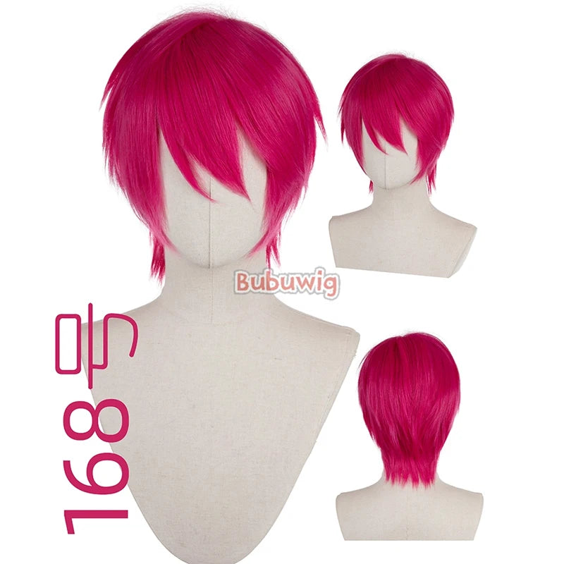 Bubuwig Synthetic Hair Short Straight Cosplay Wig – 70+ Colors, 12 Inch