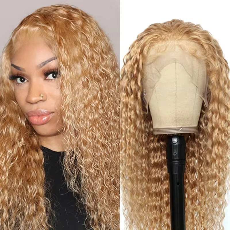 Deep Wave #27 Honey Blonde HD Lace Front Wig | 13x4 & 13x6