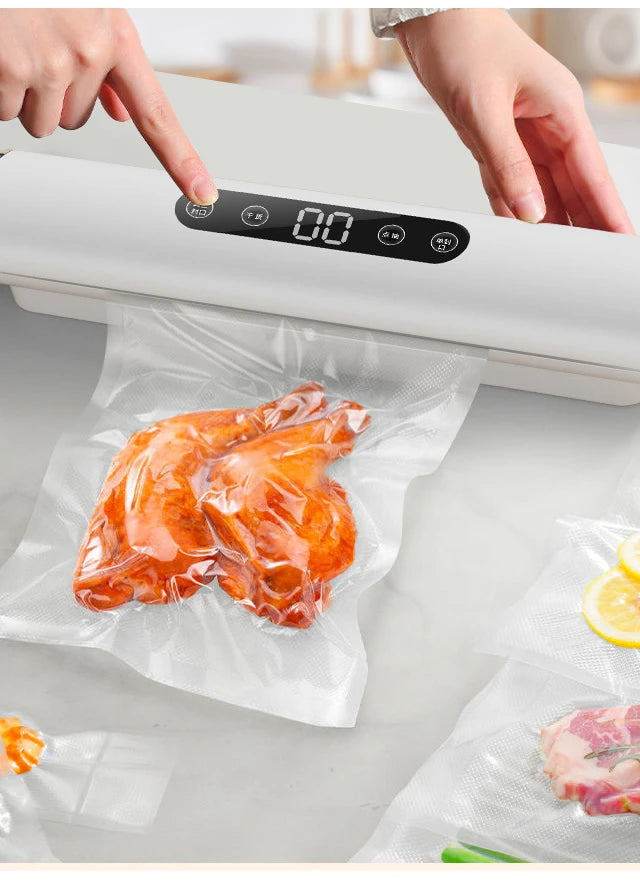 Multi-Mode Electric Food Vacuum Sealer Machine | Freshness Lock for Meat, Vegetables & Sous Vide – 30cm Seal Length