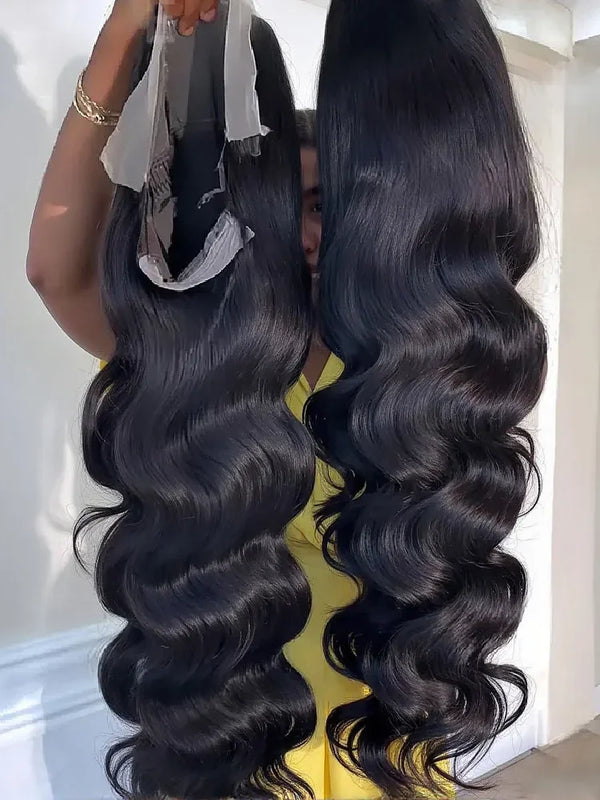 Body Wave Human Hair Lace Front Wig – 13x4 / 13x6 / 5x5 Glueless | 200–250 Density | 20–36 Inch