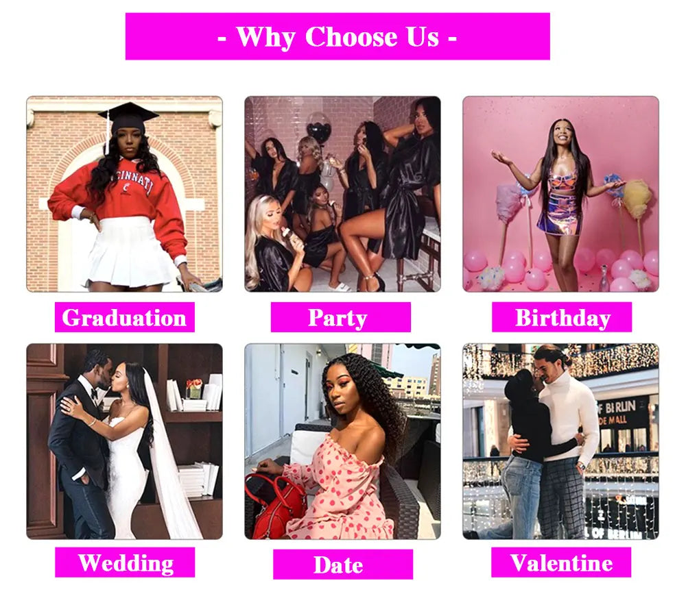 40–46 Inch Deep Wave HD Lace Front Human Hair Wig – 200% Density Remy Curl