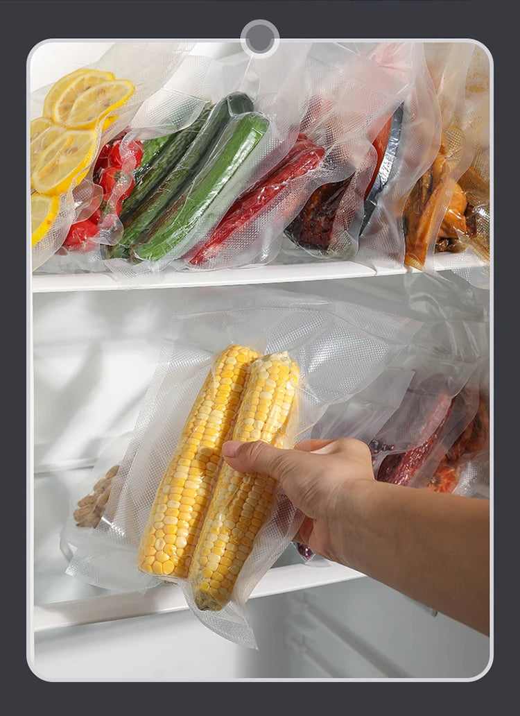 Mini Portable Vacuum Sealer – USB Rechargeable Wireless Food Saver for Dry & Moist Preservation Bags
