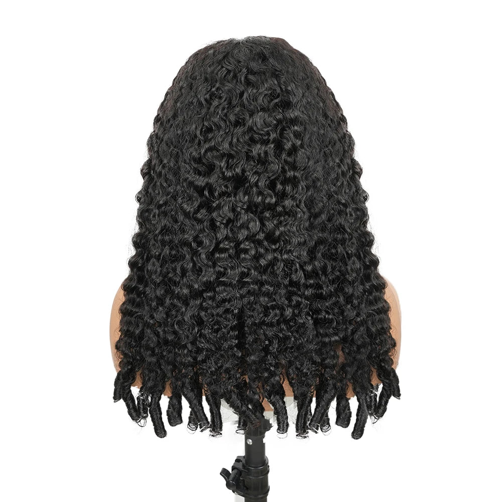 12A Burmese Curly Human Hair Wig 13x6 Transparent Lace | 200% Density Deep Wave Brazilian Wig