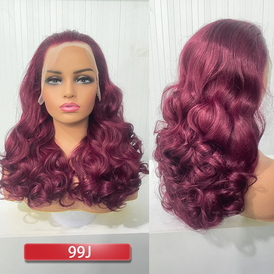 Glueless Loose Wave Human Hair Wig 13x4 HD Transparent Lace · 250% Density · 18–24 Inch