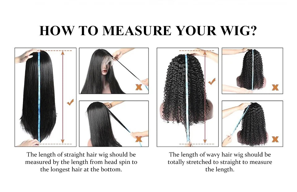 40" Bone Straight Glueless HD Lace Front Wig (13x6) | 100% Remy Brazilian Human Hair | Pre-Cut No-Glue