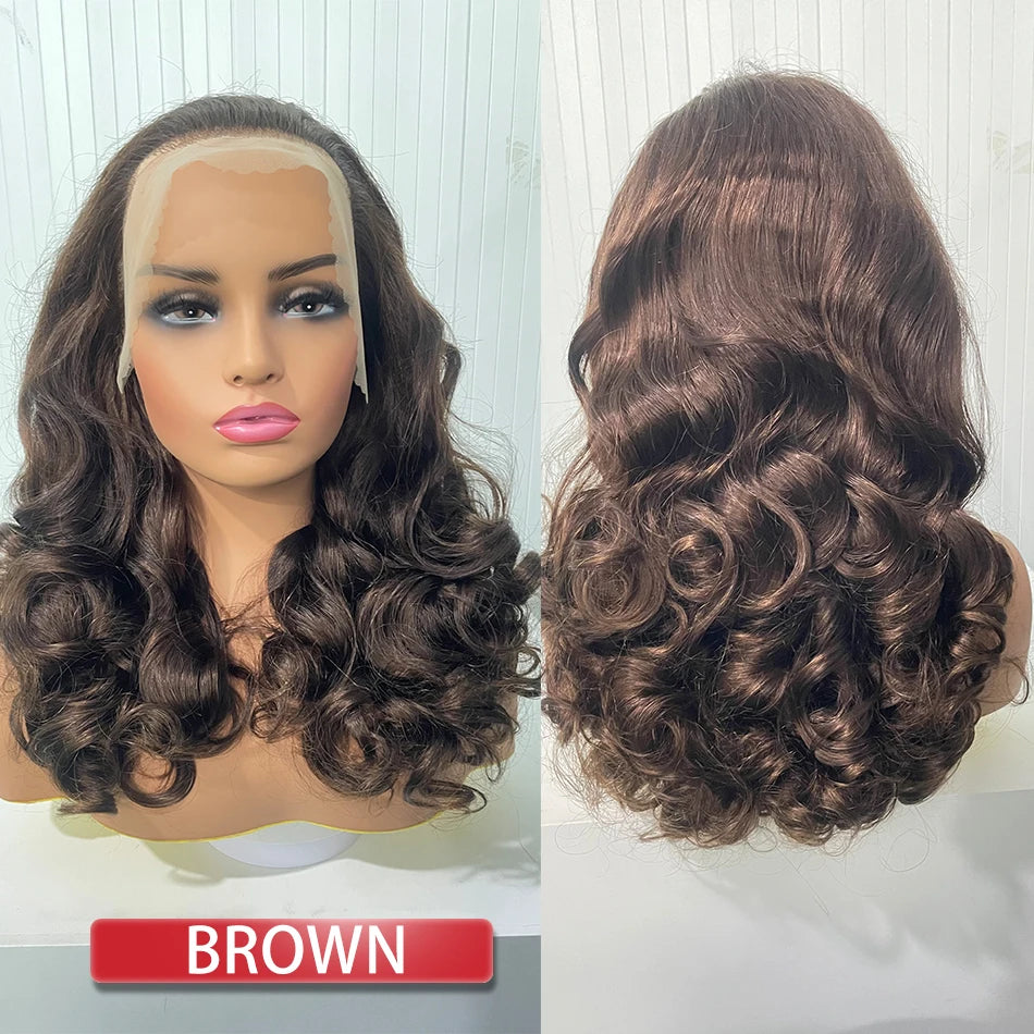 Glueless Loose Wave Human Hair Wig 13x4 HD Transparent Lace · 250% Density · 18–24 Inch