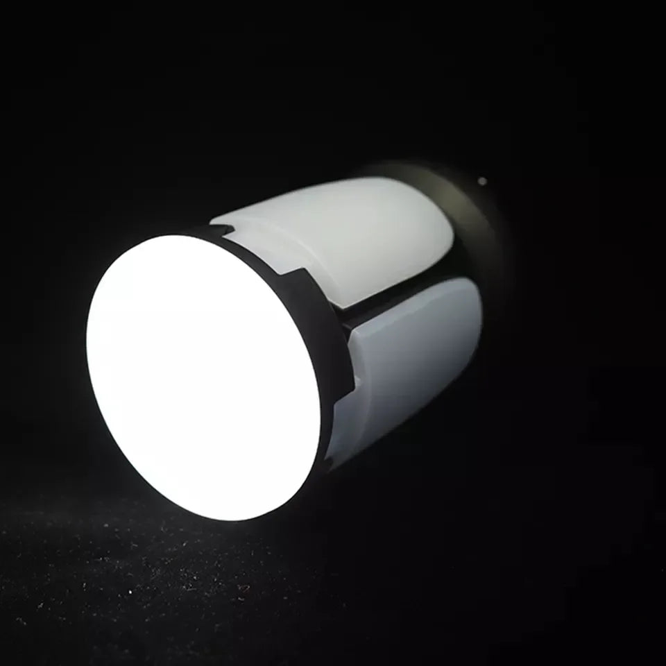 Rechargeable LED Camping Lantern with Solar & USB Power | Portable Folding Tent Light for Hiking, Fishing & Outdoor Use