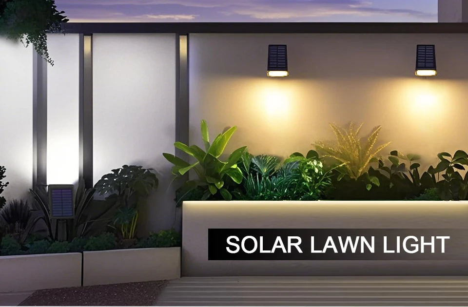 1200mAh Solar Floodlight – Waterproof LED Garden Spotlight with Long Battery Life