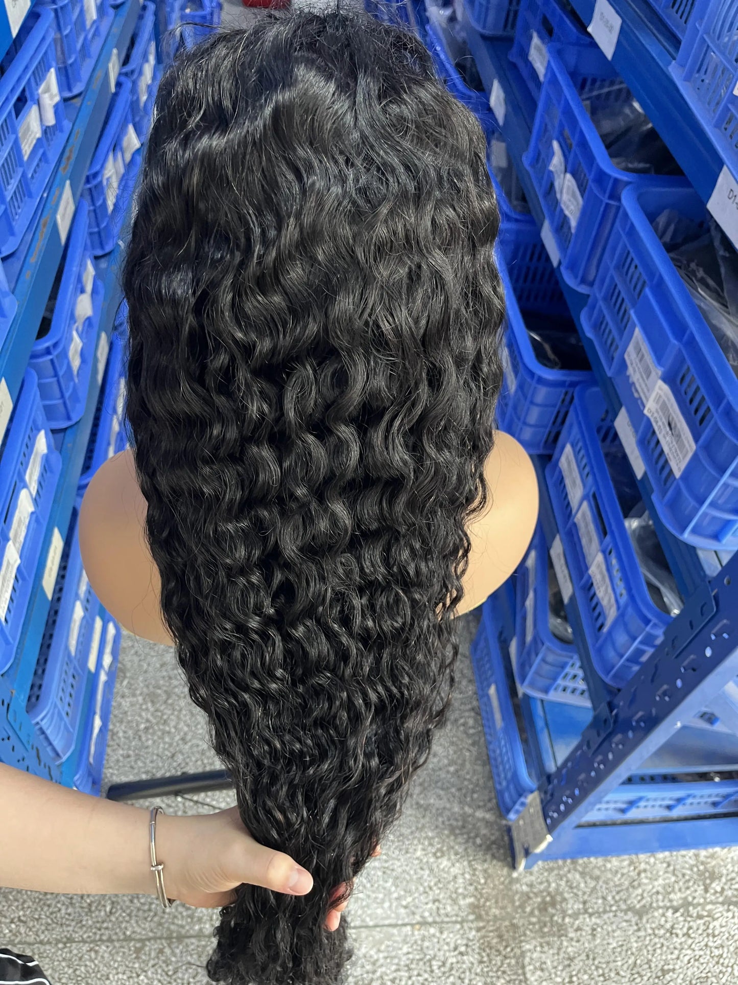 300% Density Water Wave Glueless 13x6 HD Lace Front Human Hair Wig | Deep Wave Wear & Go