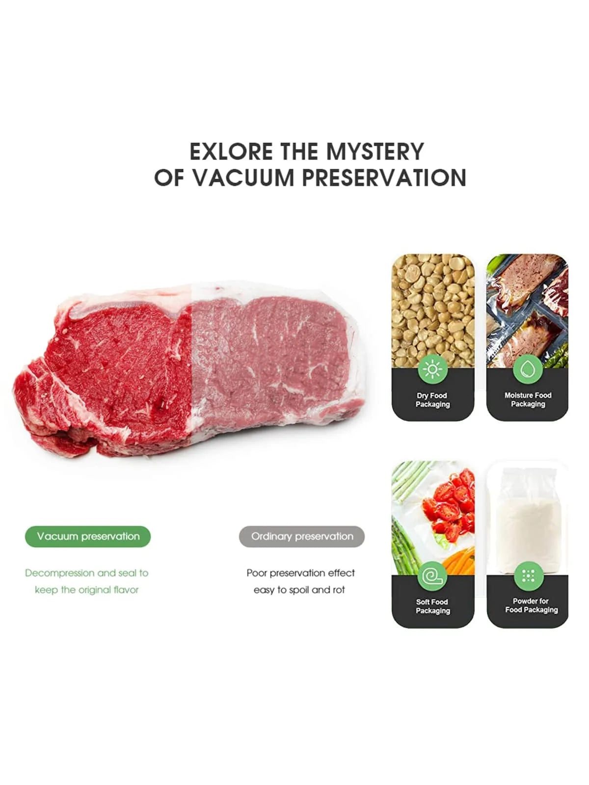 Automatic Vacuum Sealing Machine – Compact Food Preservation & Plastic Bag Sealer