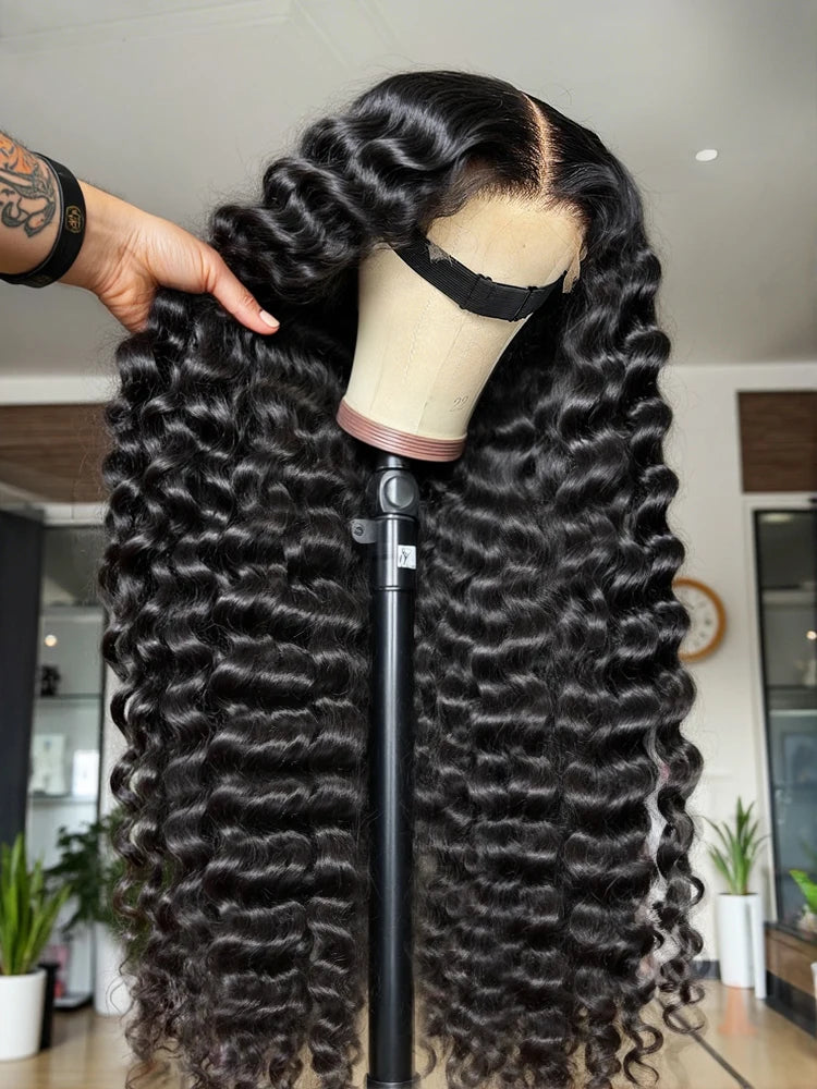 200 Density 30 40 Inch 13x6 Hd Lace Frontal Wig Loose Wave Wig Curly Human Hair WigsWave Human Hair Wig Brazilian Loose Deep