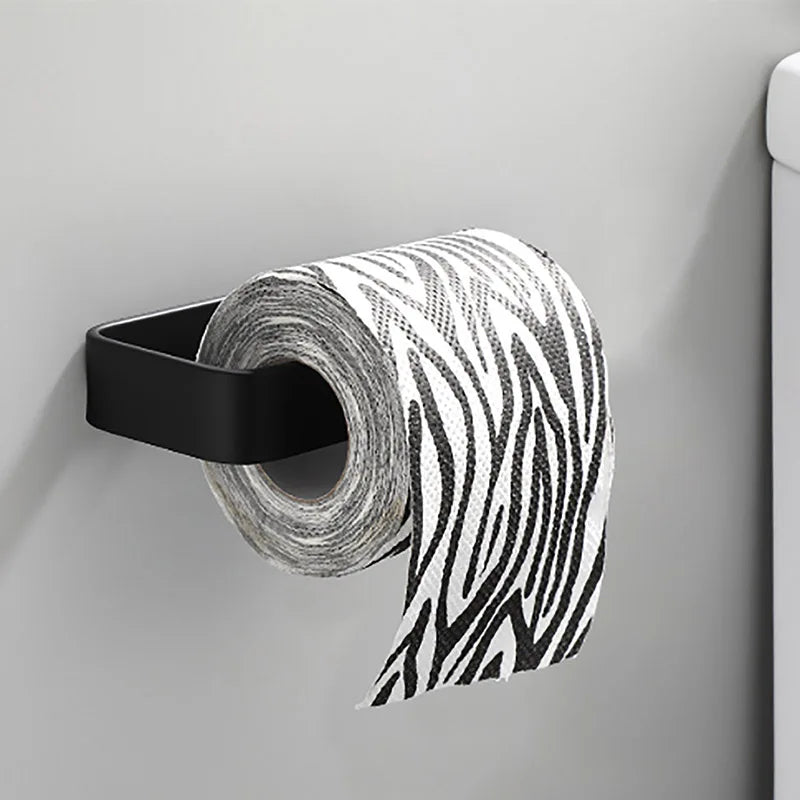 Adhesive Paper Towel Holder – Wall & Cabinet Mount Kitchen Tissue Rack for Home & Bathroom