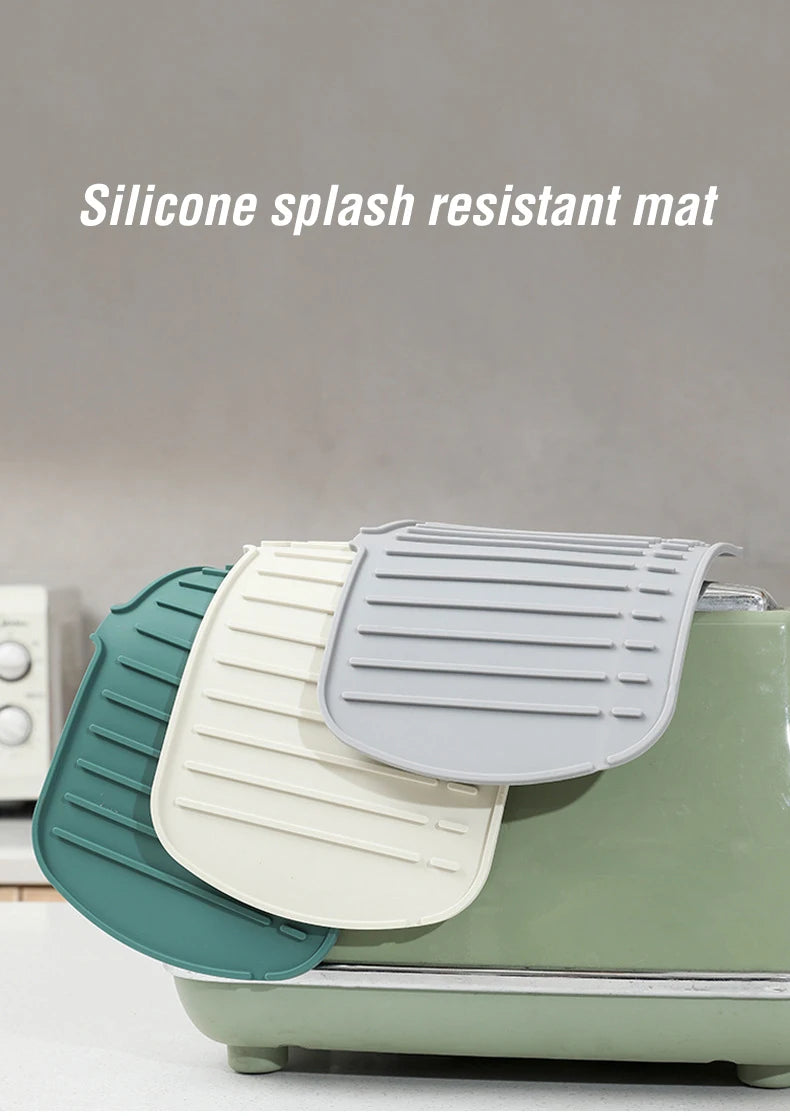 Silicone Faucet Drip Mat – Sink Splash Guard & Heat-Resistant Drain Pad for Kitchen and Bathroom