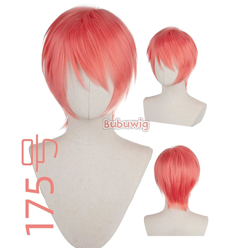 Bubuwig Synthetic Hair Short Straight Cosplay Wig – 70+ Colors, 12 Inch