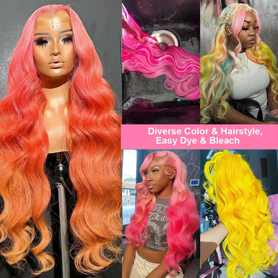 613 Blonde Body Wave Lace Front Wig | 13x4 & 13x6 | 180% & 220% Density