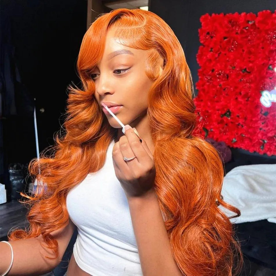 99J Burgundy Body Wave Human Hair Wig (13x6/13x4 HD Lace Front, 250% Density)