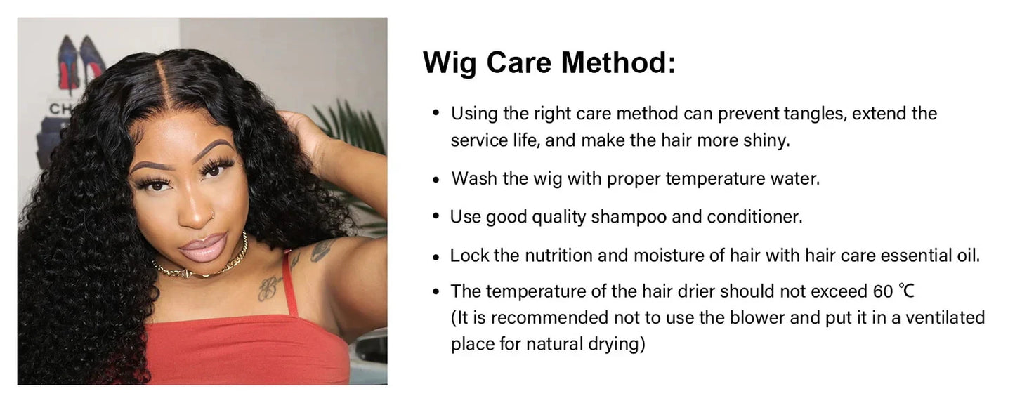 Natural Black 13x4 HD Transparent Lace Front Body Wave Wig 180% Density Brazilian Human Hair