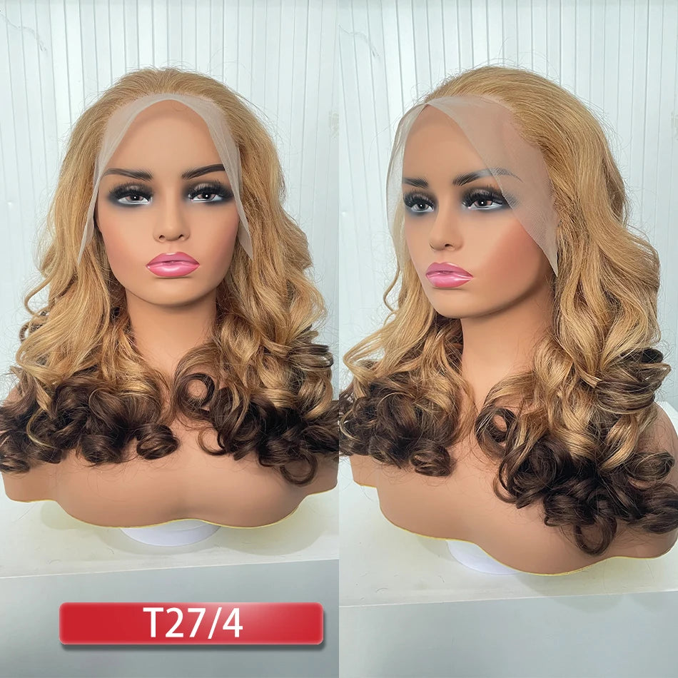Glueless Loose Wave Human Hair Wig 13x4 HD Transparent Lace · 250% Density · 18–24 Inch