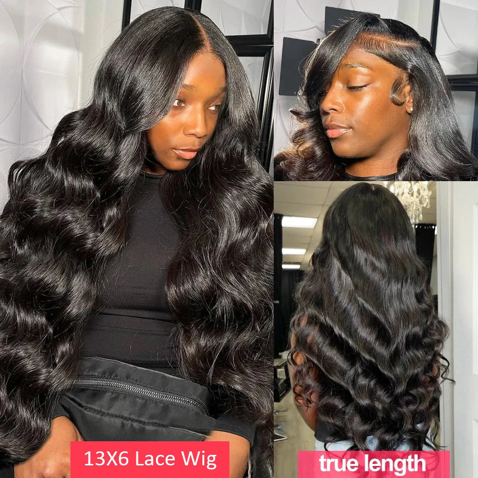 Wear & Go HD 13x6 Body Wave Lace Front Human Hair Wig (Glueless) | 30–40"