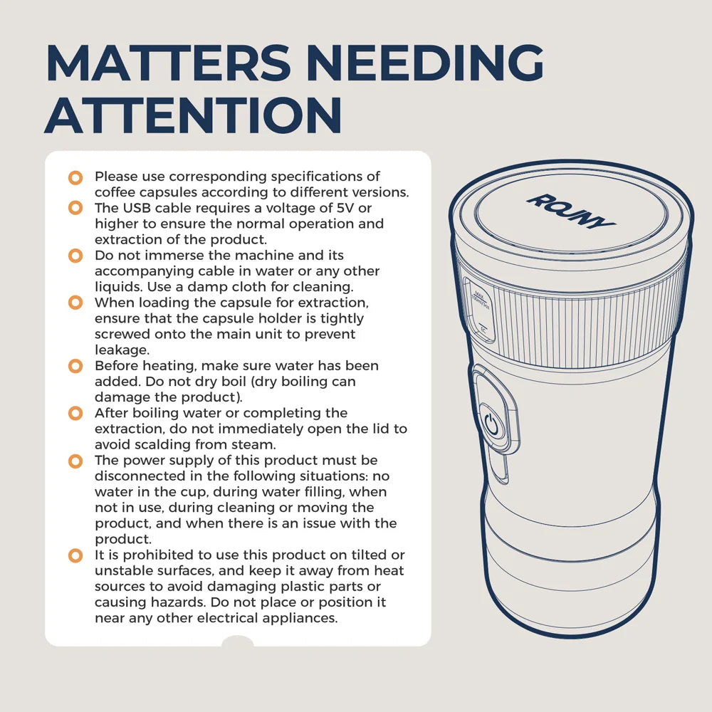 Portable 12V Espresso Coffee Maker – Compact Travel Machine for Car, Camping & Outdoors